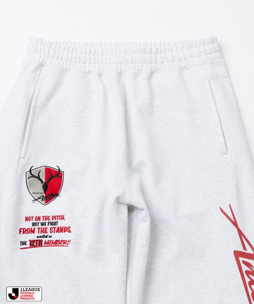 J.LEAGUE × FREAK'S STORE 別注SUPPORTERS SWEAT PANTS【鹿島