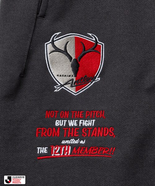 J.LEAGUE × FREAK'S STORE 別注SUPPORTERS SWEAT PANTS【鹿島
