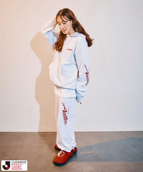 J.LEAGUE × FREAK'S STORE 別注SUPPORTERS SWEAT PANTS【鹿島