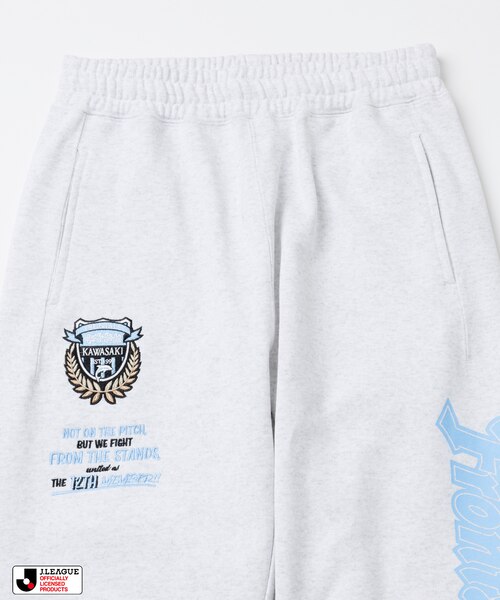 川崎フロンターレ J.LEAGUE × FREAK’S STORE 別注 J.LEAGUE × FREAK'S STORE 別注SUPPORTERS SWEAT PANTS【川崎