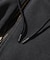 ピグメント加工 HIDDEN LOGO スウェット ダブルジップパーカー