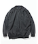 ピグメント加工 HIDDEN LOGO クルーネックスウェット