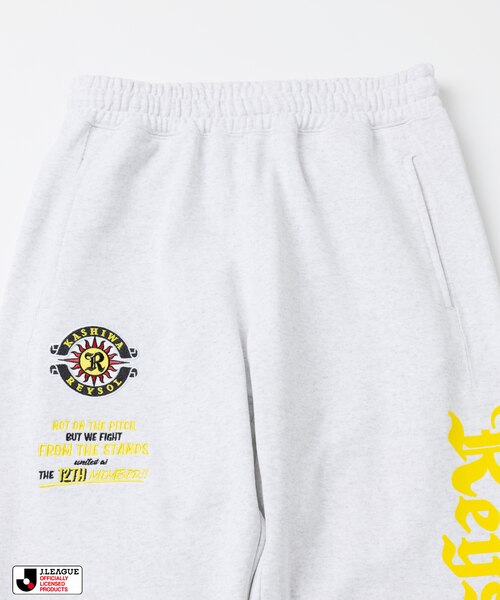 J.LEAGUE × FREAK'S STORE 別注SUPPORTERS SWEAT PANTS【柏レイソル