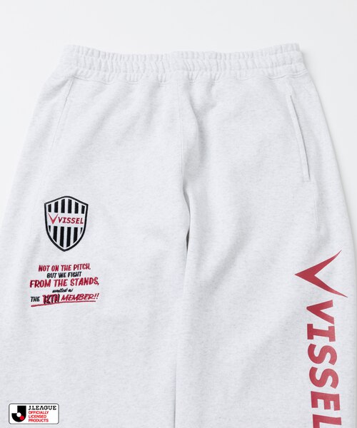 【フリークスストア】ヴィッセル神戸　SUPPORTERS SWEAT PANTS J.LEAGUE × FREAK'S STORE 別注SUPPORTERS SWEAT PANTS【ヴィッセル