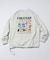 Coleman×matsui×FREAK'S STORE 別注 バックプリント スピンドル クルーネックスウェット