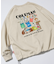 Coleman×matsui×FREAK'S STORE 別注 バックプリント スピンドル クルーネックスウェット