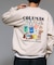 Coleman×matsui×FREAK'S STORE 別注 バックプリント スピンドル クルーネックスウェット
