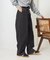 別注 コーデュロイ 紐付きイージーパンツ＜セットアップ対応＞
