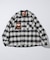 別注 フランネル クロップド ロングスリーブ ワークチェックシャツ