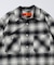 別注 フランネル クロップド ロングスリーブ ワークチェックシャツ