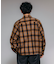 別注 フランネル クロップド ロングスリーブ ワークチェックシャツ