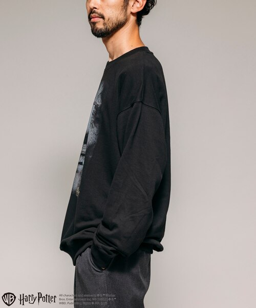 free spotter フリースポッター Harry Potter /ハリー・ポッター グレイバック クルーネックスウェット