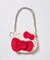 ”HELLOKITTY” もこもこポシェット チェーンバッグ