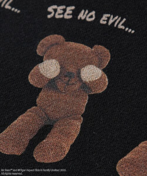 Mr. Bean/ミスタ―ビーン Teddy Sweat / テディ デザインクルーネック