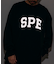 SPE × FREAK'S リフレクタープリント クルーネックスウェット