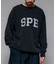 SPE × FREAK'S リフレクタープリント クルーネックスウェット