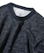 Merino Wool＋Cotton Loop Back heather Sweatshirt