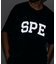 SPE × FREAK'S リフレクタープリント クルーネックTシャツ