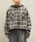 別注 フード ヘビー ネルシャツ ジャケット