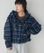 別注 フード ヘビー ネルシャツ ジャケット