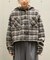 別注 フード ヘビー ネルシャツ ジャケット