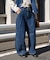 別注 TUCK CURVE WIDE DENIM＜セットアップ対応＞