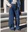 別注 TUCK CURVE WIDE DENIM＜セットアップ対応＞