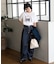 別注 TUCK CURVE WIDE DENIM