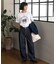 別注 TUCK CURVE WIDE DENIM