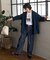 別注 TUCK CURVE WIDE DENIM