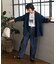 別注 TUCK CURVE WIDE DENIM
