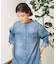 別注 DENIM SHIRTS ONE PIECE