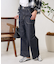 別注  LISA LACE UP WIDE DENIM