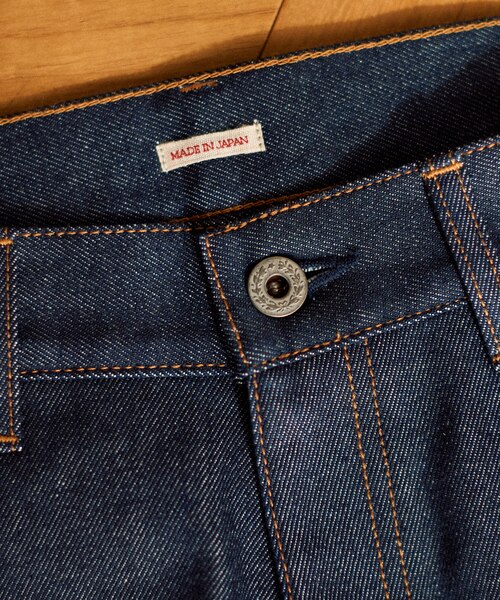 日本製】 JAPAN DENIM WIDE 5PKT PANTS｜フリークスストアの通販