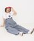 別注 サスペンダー付き ビッグ 2タック デニムパンツ＜セットアップ対応＞