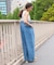 別注 サスペンダー付き ビッグ 2タック デニムパンツ＜セットアップ対応＞