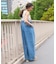 別注 サスペンダー付き ビッグ 2タック デニムパンツ＜セットアップ対応＞