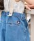 別注 サスペンダー付き ビッグ 2タック デニムパンツ＜セットアップ対応＞