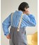 別注 サスペンダー付き ビッグ 2タック デニムパンツ＜セットアップ対応＞