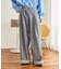 別注 サスペンダー付き ビッグ 2タック デニムパンツ＜セットアップ対応＞
