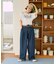 別注 サスペンダー付き ビッグ 2タック デニムパンツ＜セットアップ対応＞
