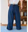 別注 サスペンダー付き ビッグ 2タック デニムパンツ＜セットアップ対応＞