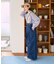 別注 サスペンダー付き ビッグ 2タック デニムパンツ＜セットアップ対応＞