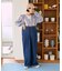 別注 サスペンダー付き ビッグ 2タック デニムパンツ＜セットアップ対応＞