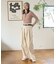 別注 サスペンダー付き ビッグ 2タック デニムパンツ＜セットアップ対応＞