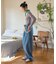 別注 サスペンダー付き ビッグ 2タック デニムパンツ＜セットアップ対応＞