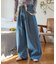 別注 サスペンダー付き ビッグ 2タック デニムパンツ＜セットアップ対応＞
