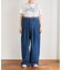 別注 サスペンダー付き ビッグ 2タック デニムパンツ＜セットアップ対応＞