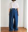 別注 サスペンダー付き ビッグ 2タック デニムパンツ＜セットアップ対応＞