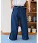別注 サスペンダー付き ビッグ 2タック デニムパンツ＜セットアップ対応＞